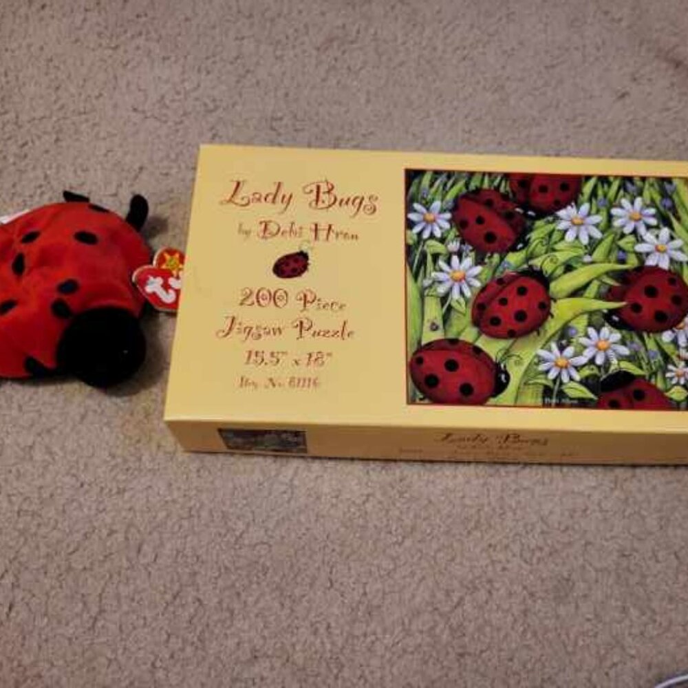 Ladybug and 200 Piece “Ladybug Puzzle”